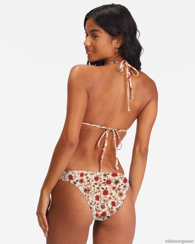 Billabong Wien 00V681558 | Billabong Swept Away Wende-Bikinihose mit tropischem Muster multi Frauen
