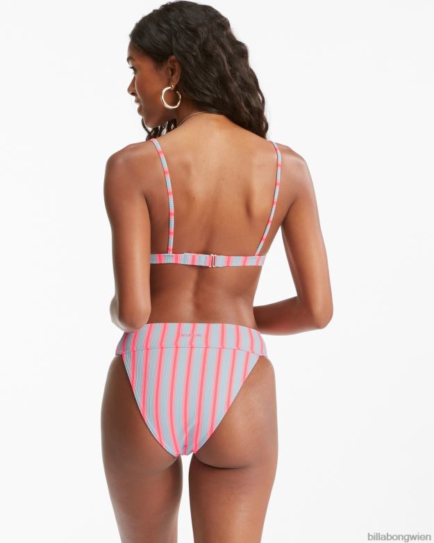Billabong Wien 00V681582 | Billabong Aruba-Bikinihose mit Surf-Streifen Morgenhimmel Frauen