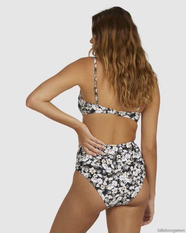 Billabong Wien 00V681598 | Billabong Bliss Fall High Retro-Bikinihose Schwarz Frauen