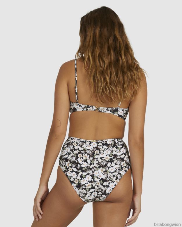 Billabong Wien 00V681598 | Billabong Bliss Fall High Retro-Bikinihose Schwarz Frauen