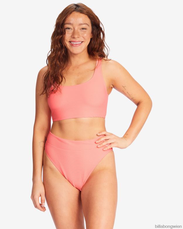 Billabong Wien 00V681606 | Billabong Tanlines hoch taillierte Bikinihöschen Sorbet Frauen