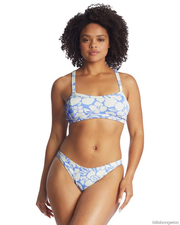 Billabong Wien 00V681616 | Billabong Beyond the Blue Isla Low-Rise-Bikinihose Salzkristall Frauen