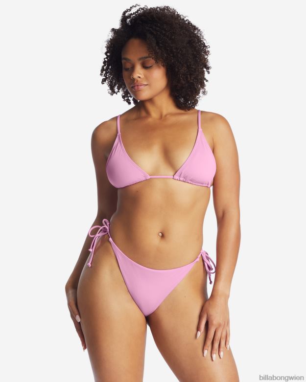 Billabong Wien 00V681620 | Billabong Sol Searcher Tanga-Bikinihose zum Binden an der Seite Paradiesrosa Frauen