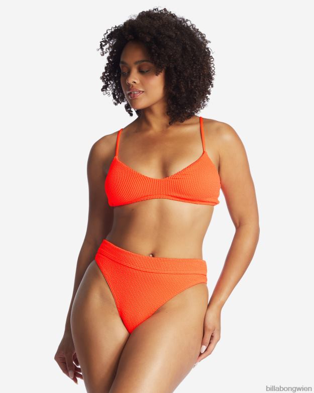 Billabong Wien 00V681625 | Billabong Sommer-High-Maui-Rider-Bikinihose Orangen-Crush Frauen