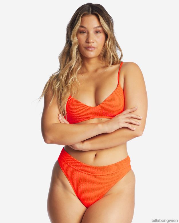 Billabong Wien 00V681625 | Billabong Sommer-High-Maui-Rider-Bikinihose Orangen-Crush Frauen