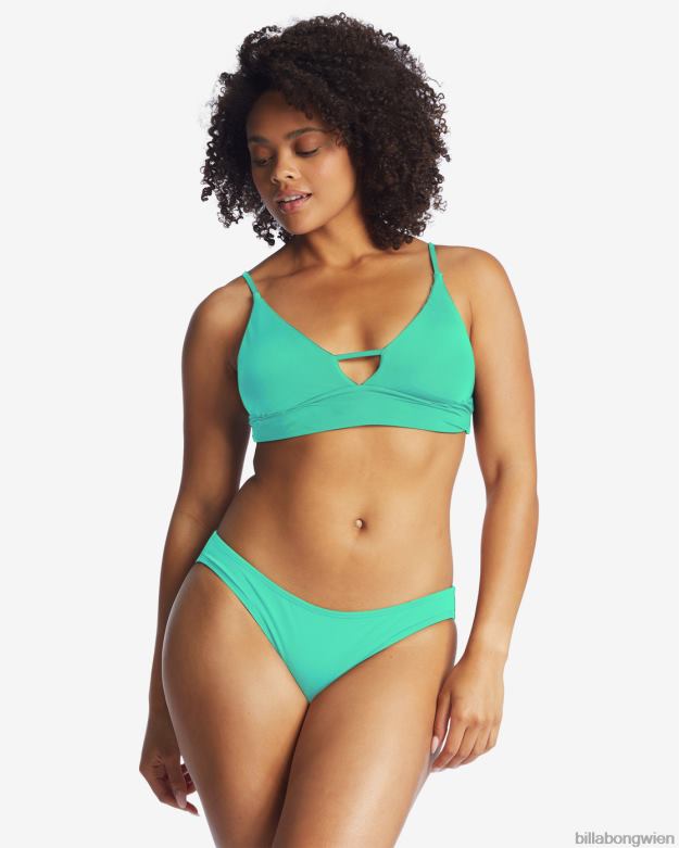Billabong Wien 00V681632 | Billabong Sol Searcher Lowrider-Bikinihose tropisches Grün Frauen