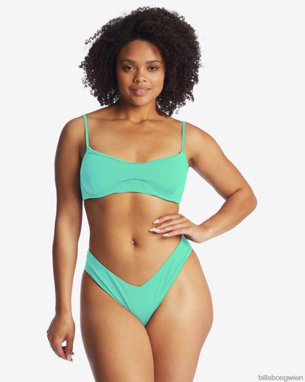 Billabong Wien 00V681633 | Billabong Sol Searcher Fiji-Bikinihose tropisches Grün Frauen