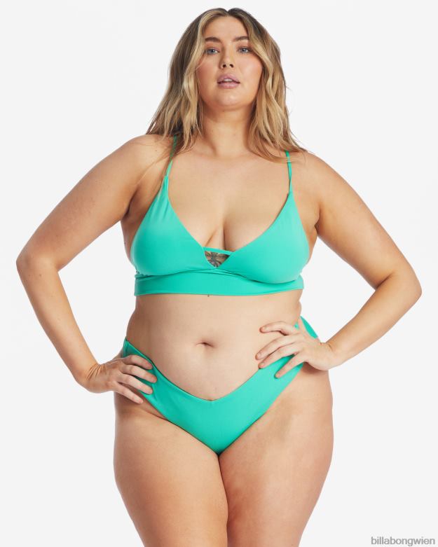 Billabong Wien 00V681633 | Billabong Sol Searcher Fiji-Bikinihose tropisches Grün Frauen