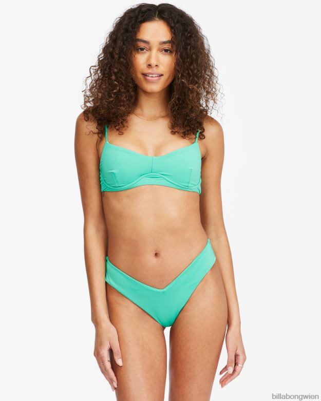 Billabong Wien 00V681633 | Billabong Sol Searcher Fiji-Bikinihose tropisches Grün Frauen