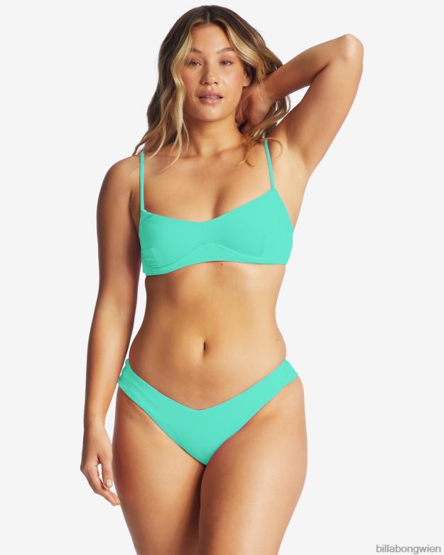 Billabong Wien 00V681633 | Billabong Sol Searcher Fiji-Bikinihose tropisches Grün Frauen