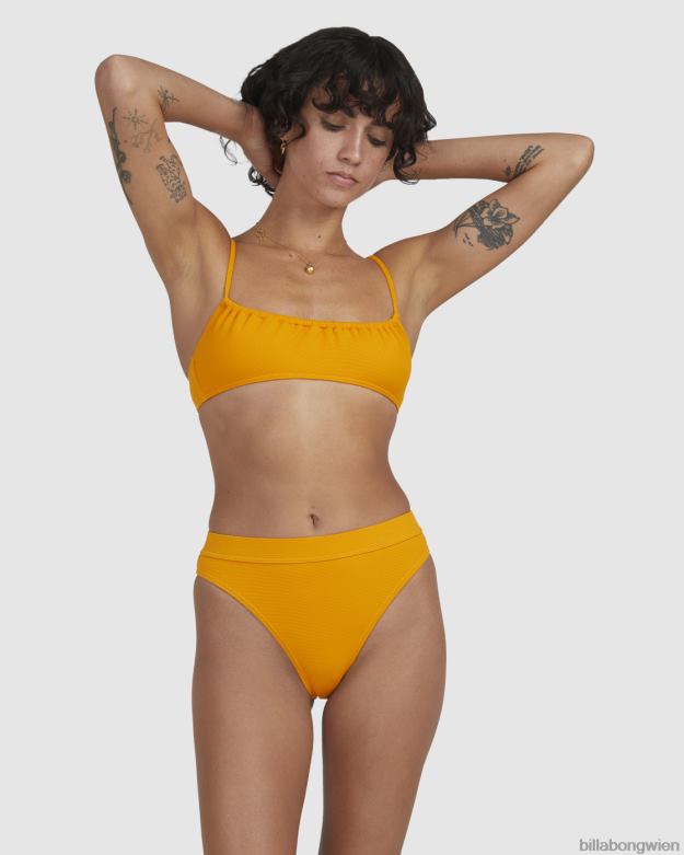 Billabong Wien 00V681653 | Billabong Ich liebe mich selbst, Maui Rider High-Rise-Bikinihose Bernstein Frauen
