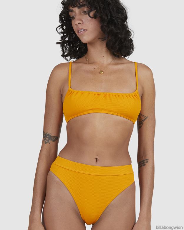 Billabong Wien 00V681653 | Billabong Ich liebe mich selbst, Maui Rider High-Rise-Bikinihose Bernstein Frauen