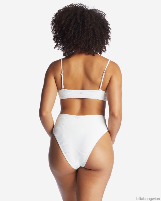 Billabong Wien 00V681654 | Billabong Tanlines hoch taillierte Bikinihöschen Weiß Frauen