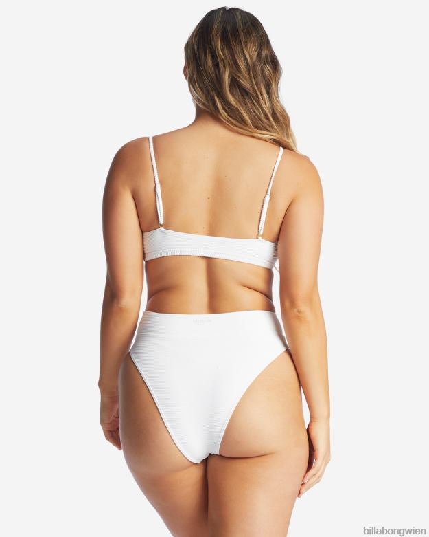 Billabong Wien 00V681654 | Billabong Tanlines hoch taillierte Bikinihöschen Weiß Frauen