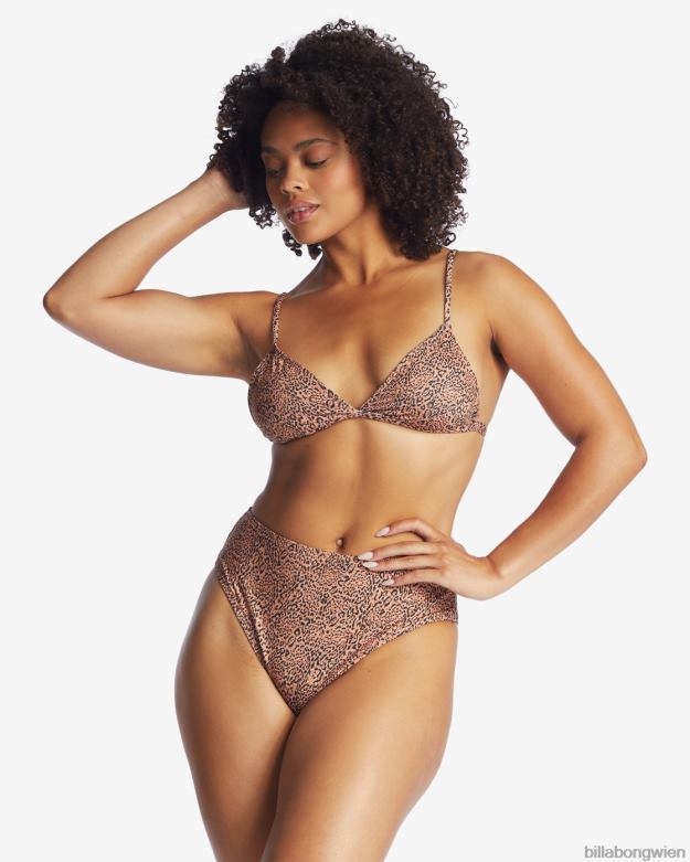 Billabong Wien 00V681659 | Billabong Hidden Shore High Maui Bikinihose mit hoher Taille Toffee Frauen