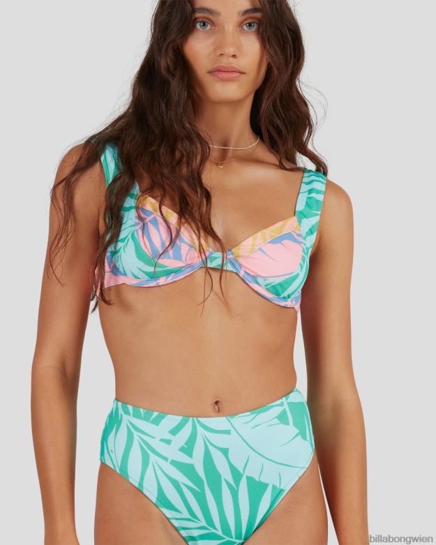 Billabong Wien 00V681673 | Billabong Mystic Beach Hi Maui Rider Bikinihose Meeresspray Frauen