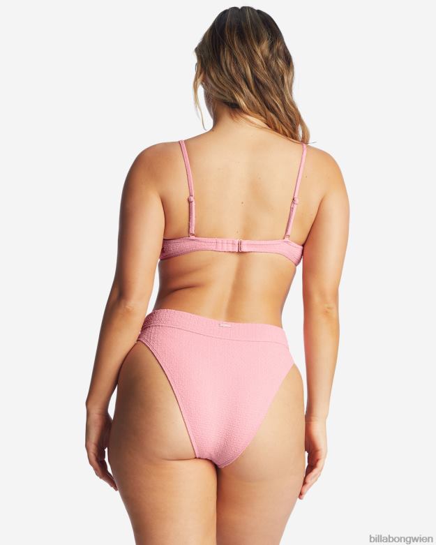 Billabong Wien 00V681678 | Billabong So Dazed Maui Rider Bikinihose mit hoher Taille rosa Sonnenuntergang Frauen