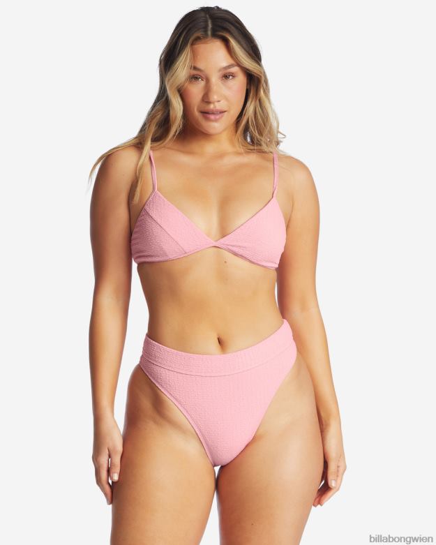 Billabong Wien 00V681678 | Billabong So Dazed Maui Rider Bikinihose mit hoher Taille rosa Sonnenuntergang Frauen