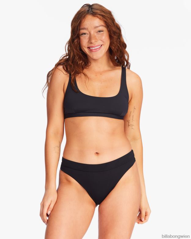 Billabong Wien 00V681687 | Billabong Sol Searcher Maui Rider Bikinihose schwarzer Kieselstein Frauen