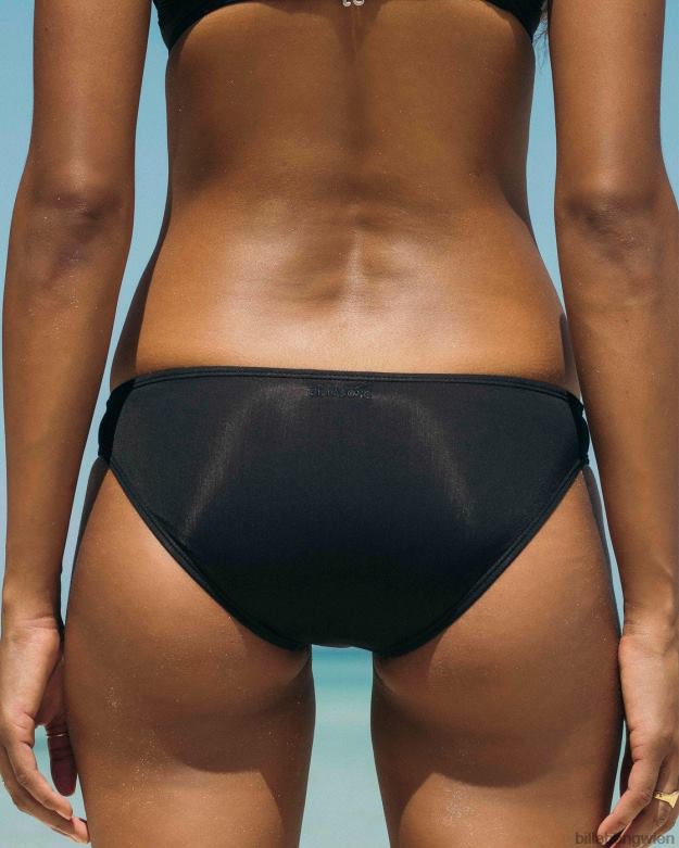 Billabong Wien 00V681688 | Billabong Sol Searcher Lowrider-Bikinihose schwarzer Kieselstein Frauen