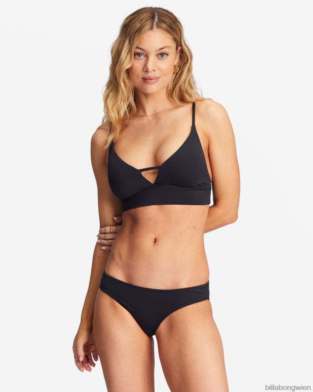 Billabong Wien 00V681688 | Billabong Sol Searcher Lowrider-Bikinihose schwarzer Kieselstein Frauen