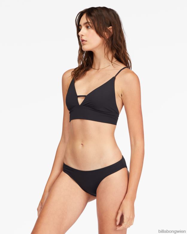 Billabong Wien 00V681688 | Billabong Sol Searcher Lowrider-Bikinihose schwarzer Kieselstein Frauen