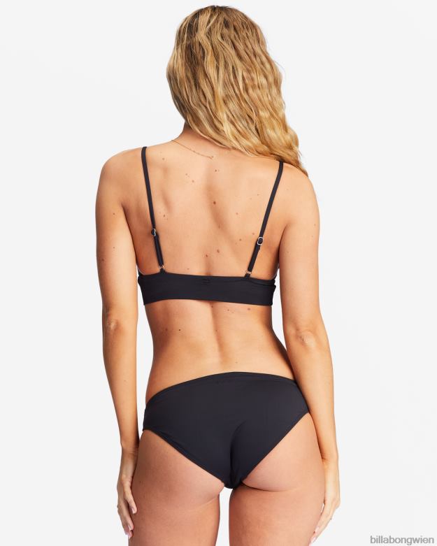 Billabong Wien 00V681688 | Billabong Sol Searcher Lowrider-Bikinihose schwarzer Kieselstein Frauen