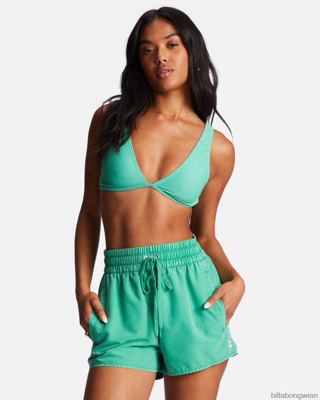 Billabong Wien 00V681703 | Billabong Sol Searcher neue Badeshorts mit elastischem Bund süßes Gras Frauen