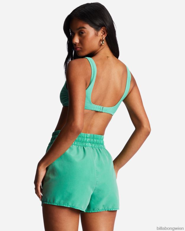 Billabong Wien 00V681703 | Billabong Sol Searcher neue Badeshorts mit elastischem Bund süßes Gras Frauen