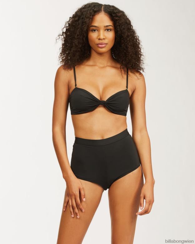 Billabong Wien 00V681722 | Billabong Sol Searcher Avalon Bikinihose schwarzer Kieselstein Frauen