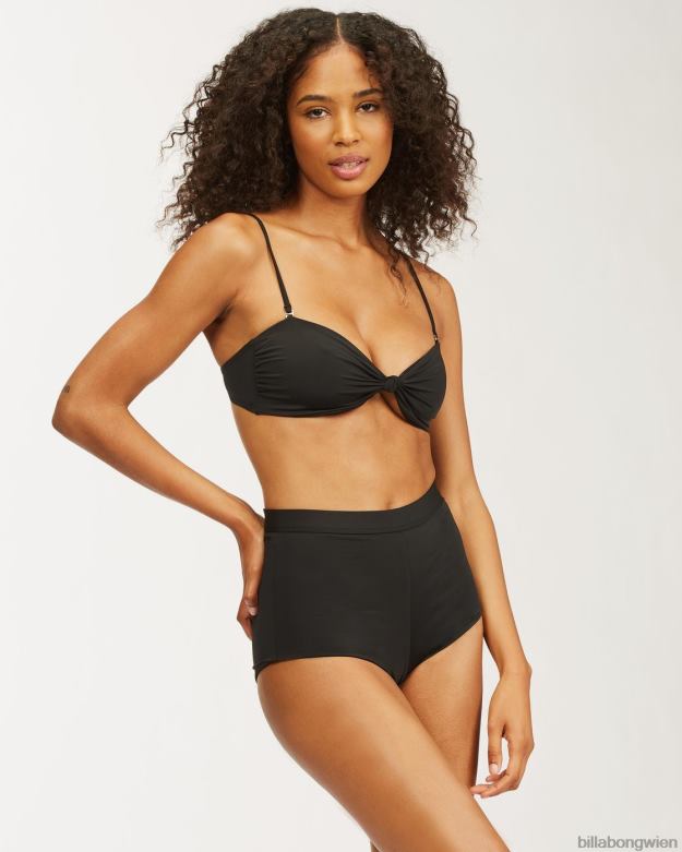 Billabong Wien 00V681722 | Billabong Sol Searcher Avalon Bikinihose schwarzer Kieselstein Frauen