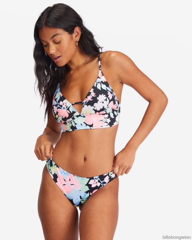 Billabong Wien 00V681725 | Billabong Feelin Tropical Lowrider Wende-Bikinihose mit niedrigem Bund multi Frauen