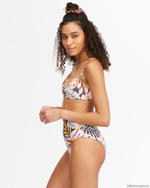 Billabong Wien 00V681731 | Billabong Postkarten aus dem Paradies High Retro-Wende-Bikinihose mit hoher Taille multi Frauen