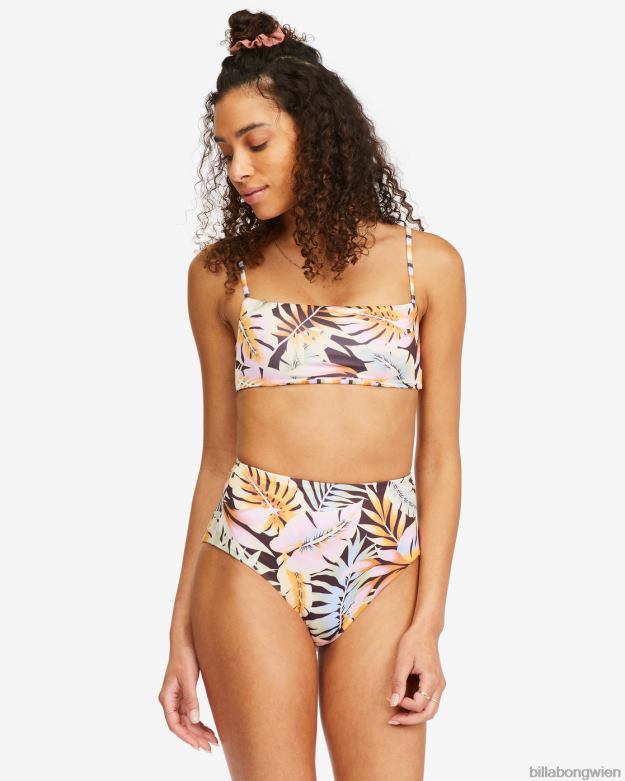 Billabong Wien 00V681731 | Billabong Postkarten aus dem Paradies High Retro-Wende-Bikinihose mit hoher Taille multi Frauen