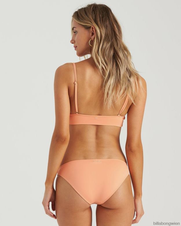 Billabong Wien 00V681744 | Billabong Sol Searcher Lowrider-Bikinihose Sonnenpfirsich Frauen
