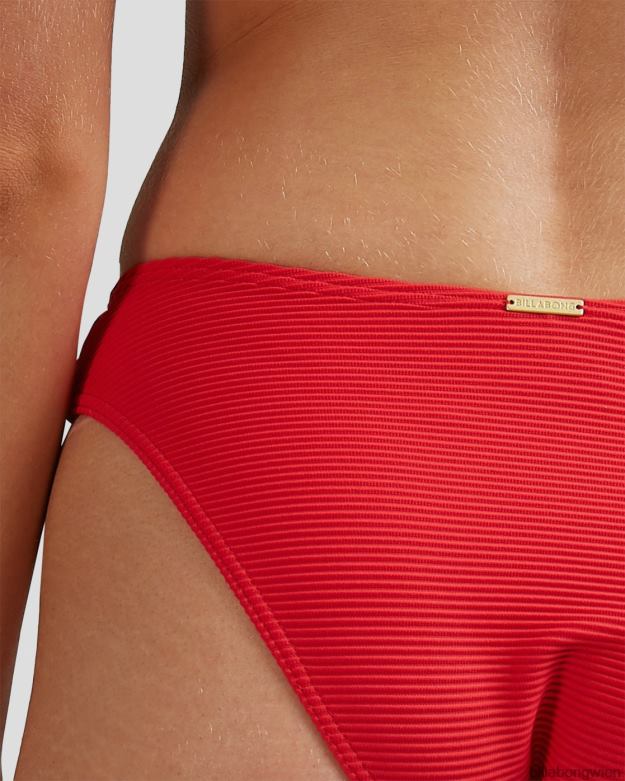 Billabong Wien 00V681748 | Billabong Lovedays Bondi-Bikinihose – Steph Claire Smith Fiesta rot Frauen