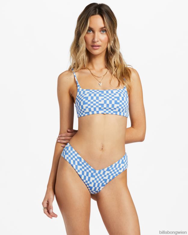 Billabong Wien 00V681169 | Billabong Out of the Blue Zoe Crop-Bikinioberteil Meer Frauen