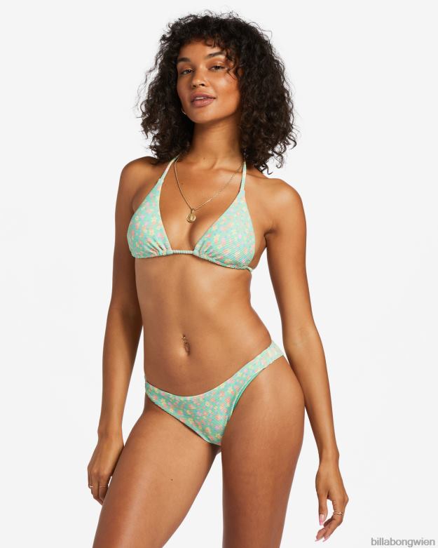 Billabong Wien 00V681195 | Billabong „I Sea You Tanlines“-Triangel-Bikinioberteil grüne Minze Frauen