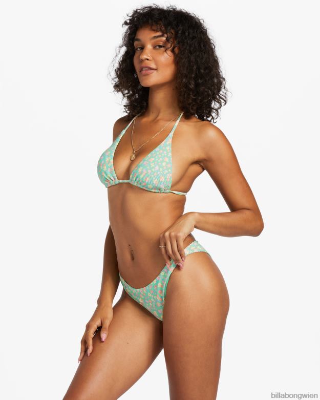 Billabong Wien 00V681195 | Billabong „I Sea You Tanlines“-Triangel-Bikinioberteil grüne Minze Frauen