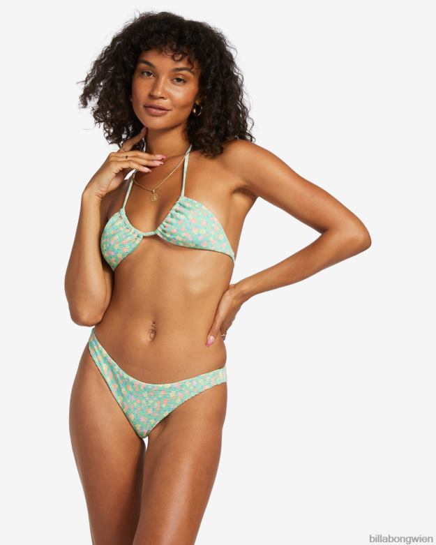 Billabong Wien 00V681195 | Billabong „I Sea You Tanlines“-Triangel-Bikinioberteil grüne Minze Frauen