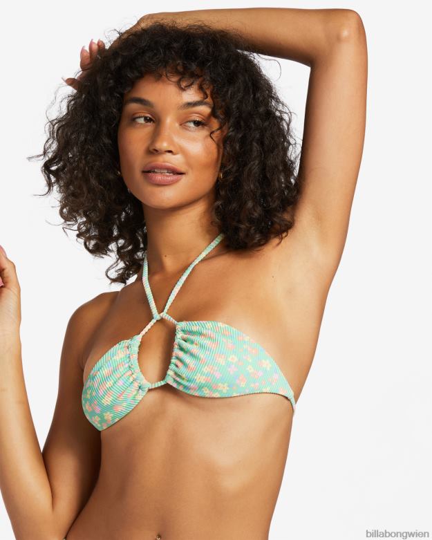 Billabong Wien 00V681195 | Billabong „I Sea You Tanlines“-Triangel-Bikinioberteil grüne Minze Frauen