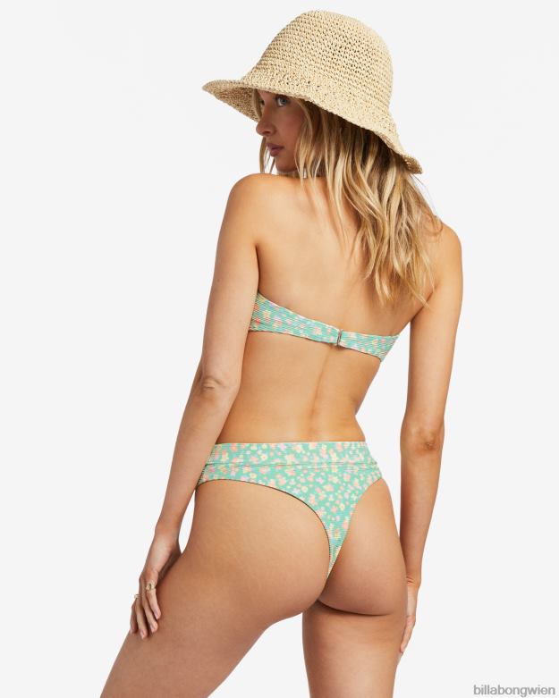 Billabong Wien 00V681199 | Billabong Bandeau-Bikinioberteil „I Sea You Tanlines“. grüne Minze Frauen