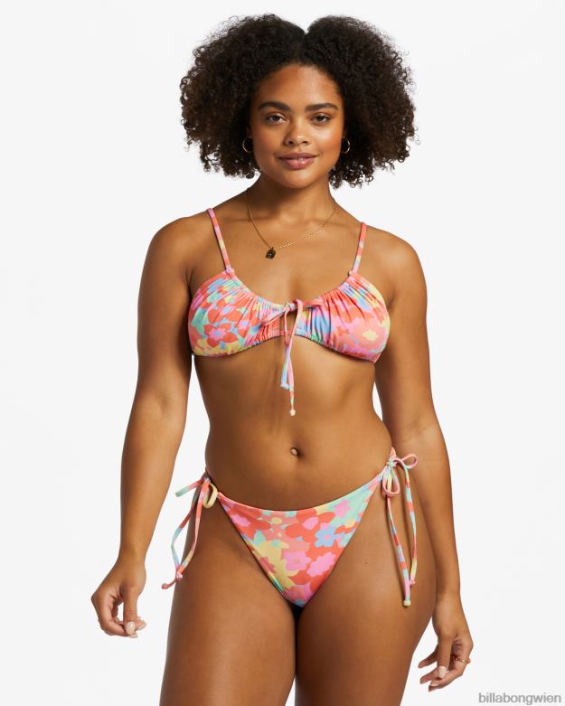 Billabong Wien 00V681202 | Billabong Coast ist ein transparentes, gerafftes Triangel-Bikinioberteil multi Frauen