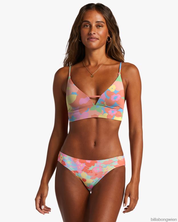 Billabong Wien 00V681204 | Billabong Coast ist ein durchsichtiges Cami-Bikinioberteil mit V-Ausschnitt multi Frauen