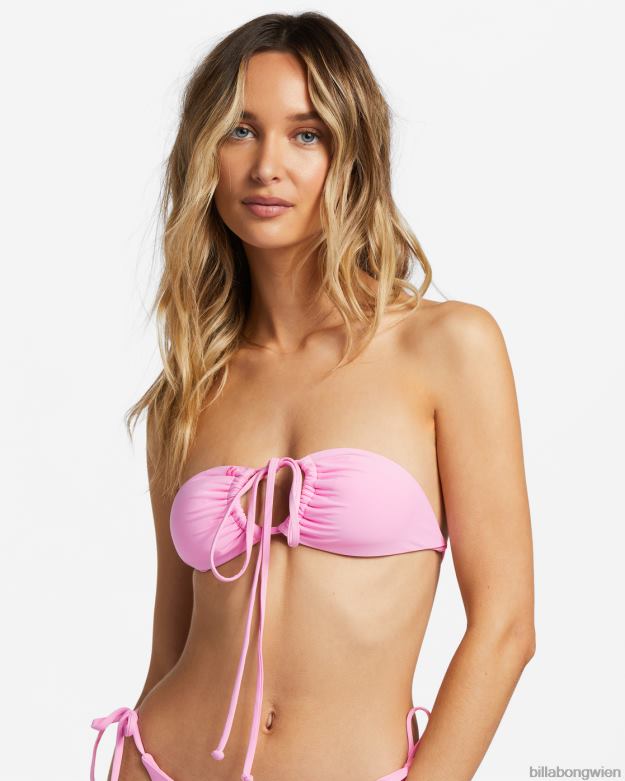 Billabong Wien 00V681219 | Billabong Sol Searcher Mehrweg-Triangel-Bikinioberteil Rosa Spuren Frauen