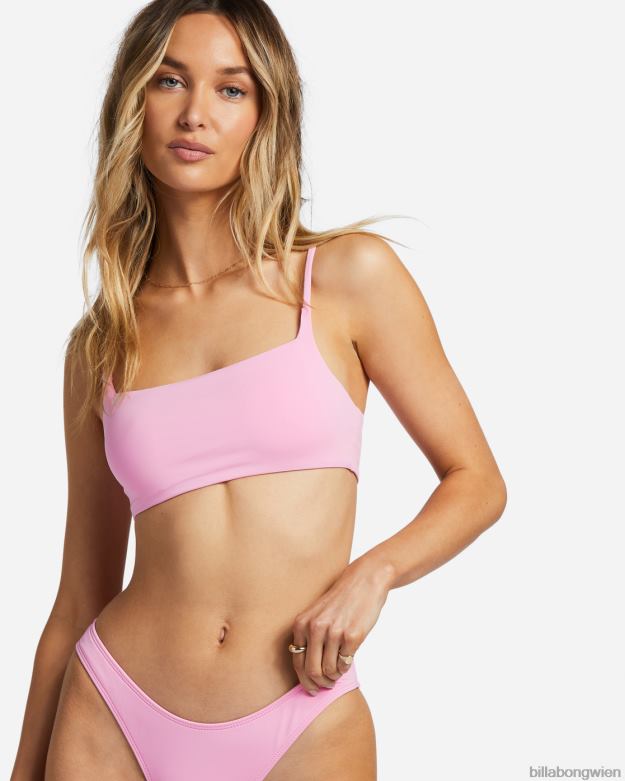 Billabong Wien 00V681221 | Billabong Sol Searcher Zoe Crop-Bikinioberteil Rosa Spuren Frauen