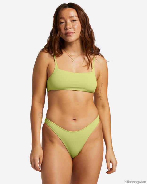 Billabong Wien 00V681225 | Billabong Sol Searcher Zoe Crop-Bikinioberteil helle Limette Frauen