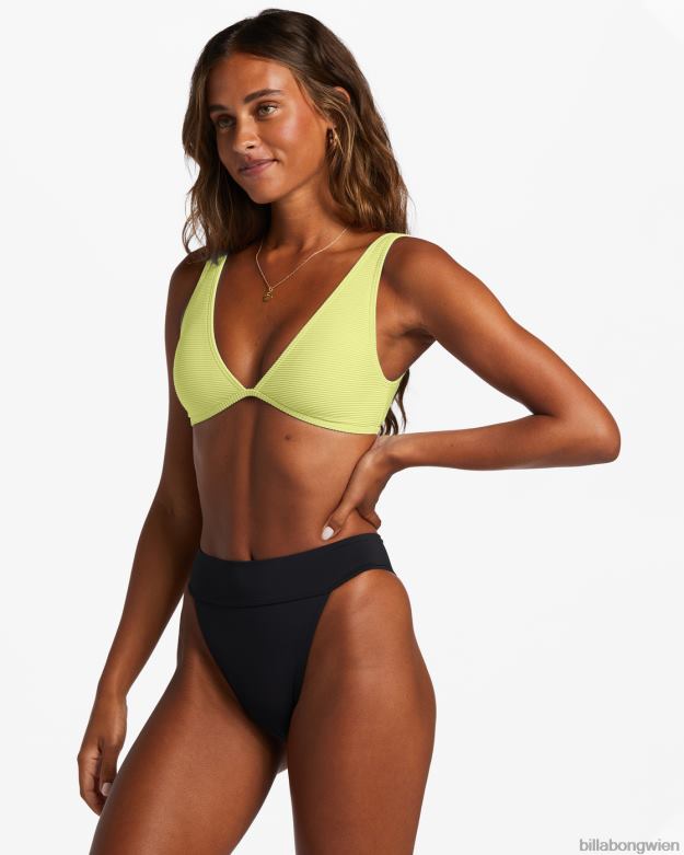Billabong Wien 00V681227 | Billabong Sol Searcher Ava Tank-Bikinioberteil helle Limette Frauen