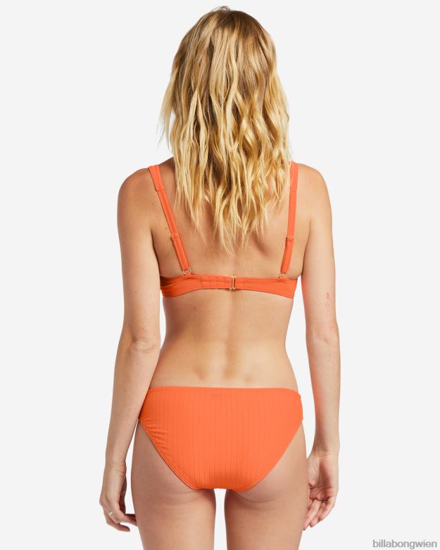 Billabong Wien 00V681235 | Billabong Lined Up Tyler Bügel-Bikinioberteil Poppin-Pfirsich Frauen
