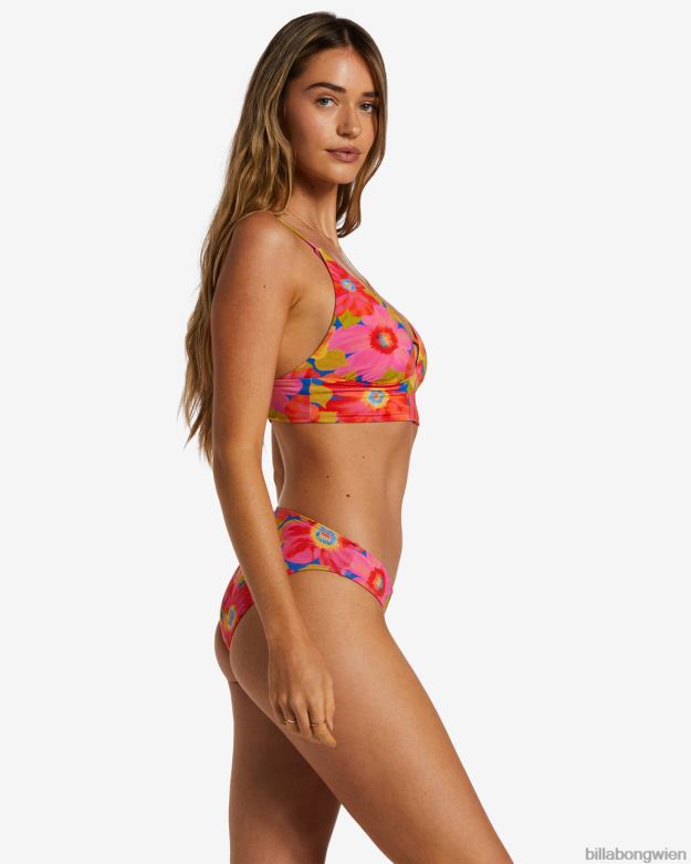 Billabong Wien 00V681240 | Billabong Sunny Coast Cami-Bikinioberteil mit V-Ausschnitt multi Frauen